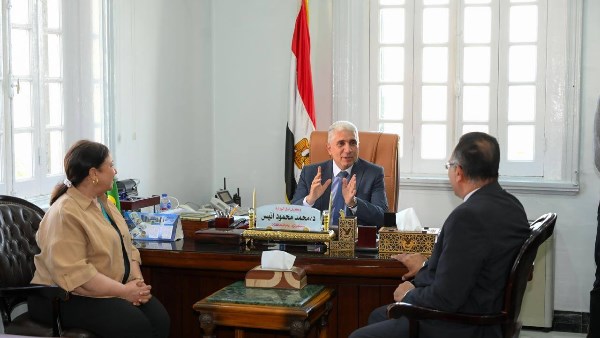 نائبة وزيرة التضامن ووفد “الفاو” بالمنيا