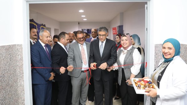  محافظ الجيزة يفتتح وحدة الرعاية المتوسطة والداخلي بمستشفى أكتوبر المركزي 