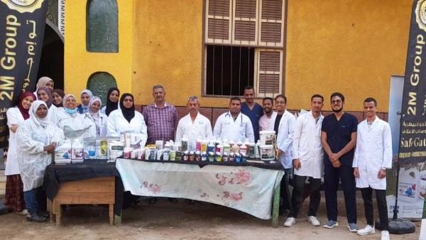 القوافل البيطرية المجانية بقرى "حياة كريمة 