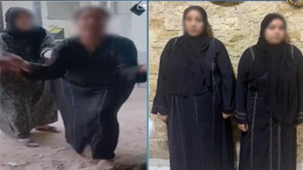 سيدتين بمحافظة الشرقية تخللها ألفاظ خادشة للحياء