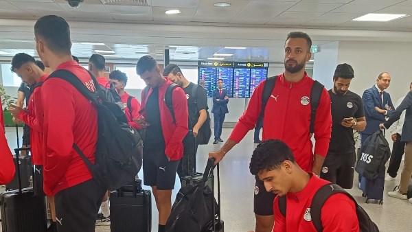 وصول بعثة منتخب مصر للمغرب