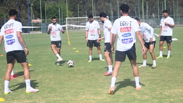 مران منتخب مصر المشارك في كاس العرب