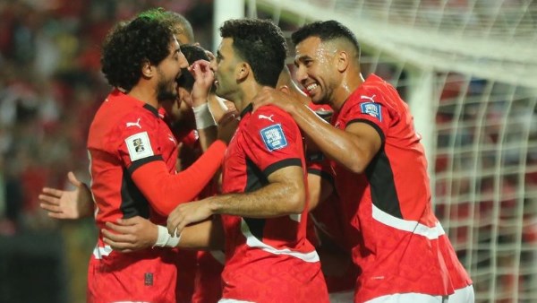 فرحة لاعبي المنتخب