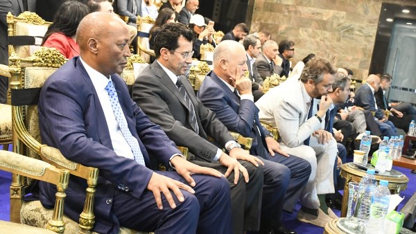 وزير الشباب من لقاء السوبر الافريقي