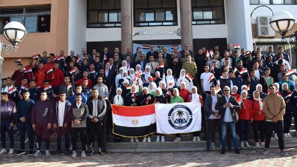 جانب من احتفالات مصر حلول الذكرى الـ52 لانتصارات أكتوبر المجيدة