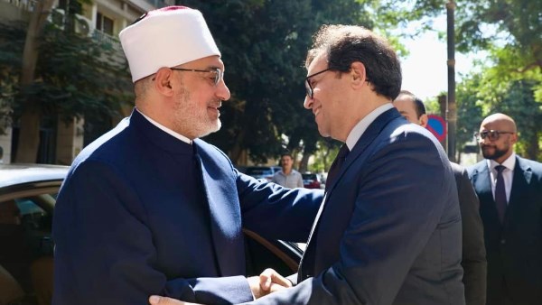 وزير الثقافة يستقبل مفتي الجمهورية