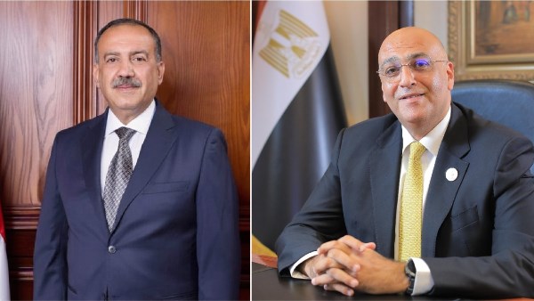 الأستاذ باسل رحمي الرئيس و اللواء هشام أبو النصر