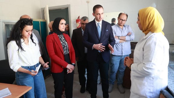 جانب من الجولة الميدانية