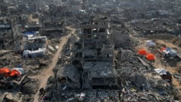 قطاع غزة المدمر