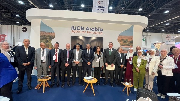 خلال مشاركتها في المؤتمر العالمي للحفاظ على الطبيعة بأبي ظبي