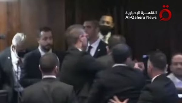 مشادات في الكنيست أثناء خطاب ترامب