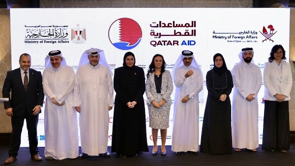 جانب من احتفالية التعاون المصري القطري