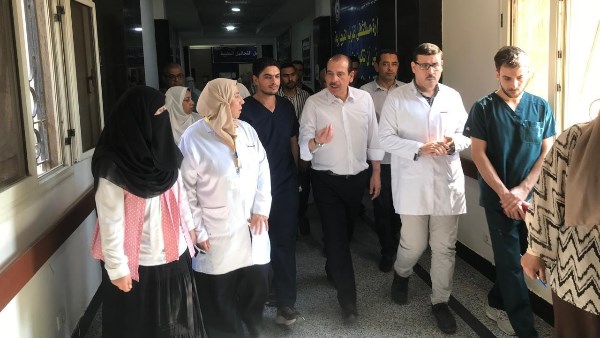 جانب من الجولة التفقدية  جانب من الجولة التفقدية