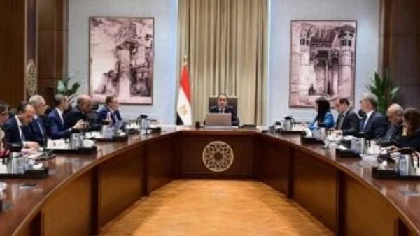 جانب من الاجتماع مجلس الوزراء