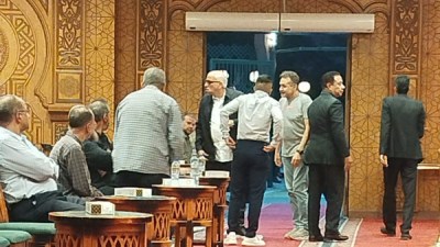 مراسم عزاء السيناريست أحمد عبد الله 