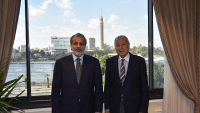 أمين عام جامعة الدول العربية يستقبل ماضي الخميس