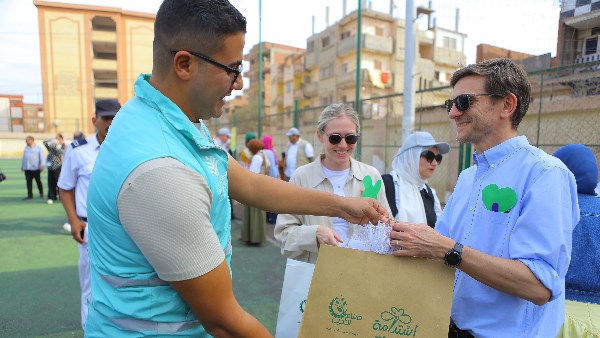 وفد منظمة العمل الدولية يشارك في اطلاق مبادرة تمكين 