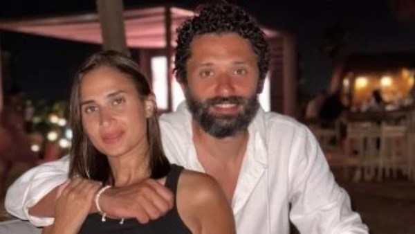 كريم محمودالعزيز وآن الرفاعي