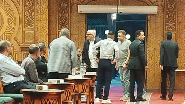 مراسم عزاء السيناريست أحمد عبد الله 