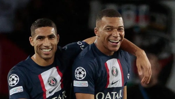 مبابي وحكيمي