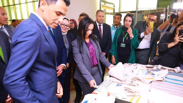 جانب من الزيارة