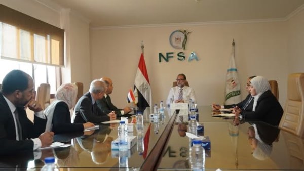 رئيس الهيئة القومية لسلامة الغذاء يستقبل استشاري من الوكالة اليابانية جايكا