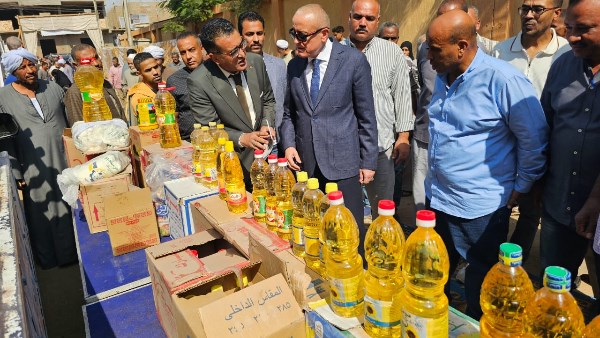 افتتاح سوق اليوم الواحد بعدة مدن ومراكز الاقصر 