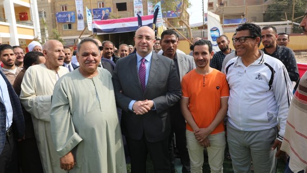محافظ بني سويف يتفقد اللجان