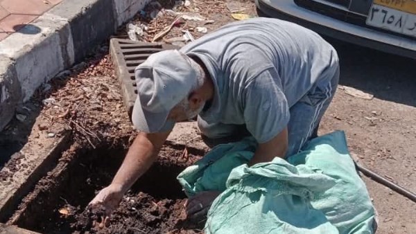 تصفية بالوعات الامطار 