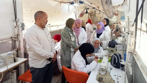 مبادرات لتوفير فرص عمل آمنة وتدريب مهني مجاني بالمنيا