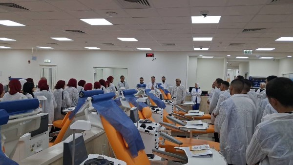 جانب من الزيارة 