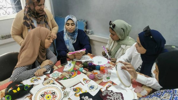 جانب من الزيارة 