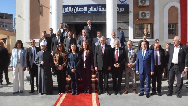 صورة تذكارية خلال الافتتاح 