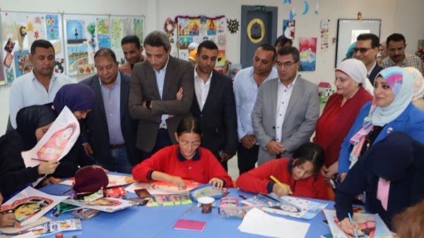 اللواء طارق حامد الشاذلي في جوله تفقديه ف المركز الاستكشافي للعلوم والتكنولوچيا