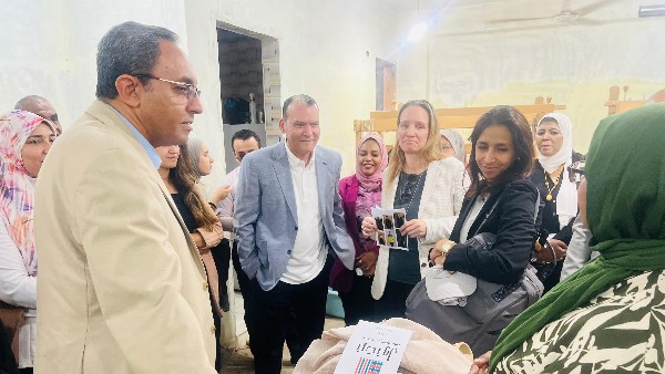 جانب من الزيارة 