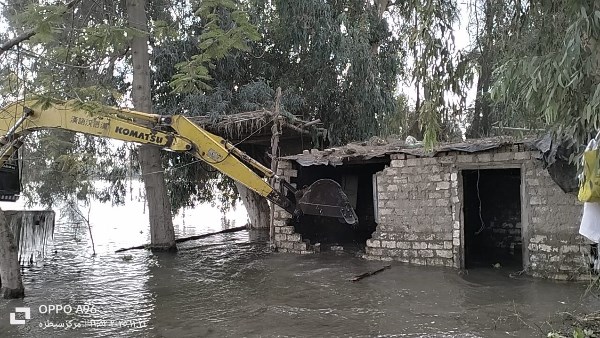 إزالة 22 حالة تعدٍ على مجرى نهر النيل بفرع رشيد