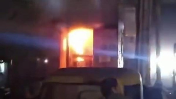 حريق محول كهرباء امليط بالبحيرة 