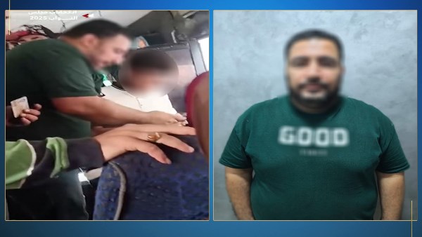 صورة لمندوب احد المرشحين