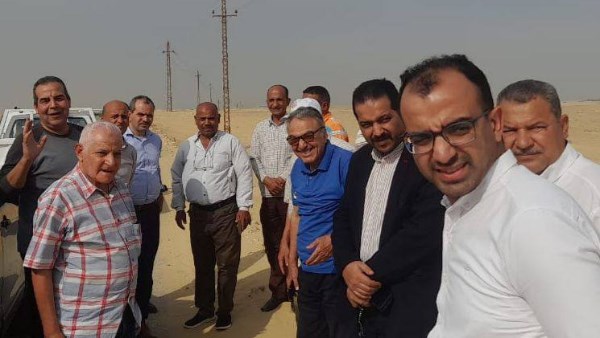  المعاينة الميدانية بقرية تونا الجبل الجديدة