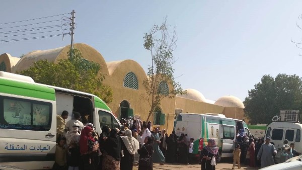 القوافل الطبية فى مدينة أبو سمبل 