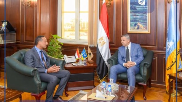 محافظ الإسكندرية يستقبل مدير مكتب الأمم المتحدة
