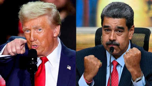 الرئيس الأمريكي والفنزولي 