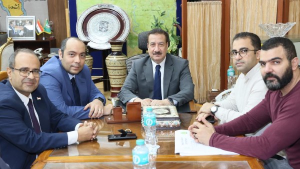 محافظ المنوفية يلتقي وفد كلية الهندسة