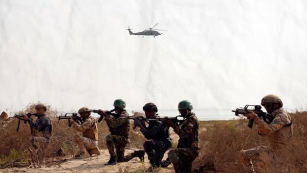 التدريب المصري السعودي المشترك 