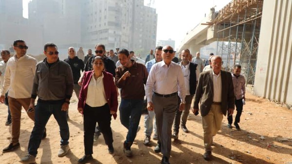 محافظ القاهرة فى جولة تفقدية بحي المرج
