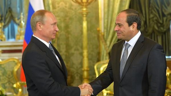 الرئيسان المصري والروسي 