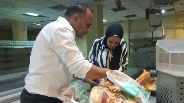 ضبط لحوم غير صالحة للاستهلاك