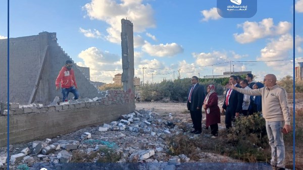 حملات إزالة فورية في الأحياء 