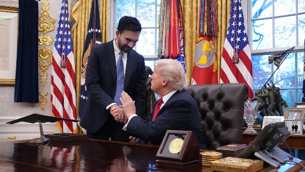 ترامب وممداني 