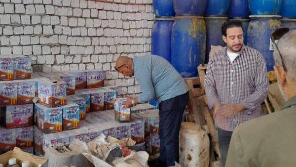 ضبط مصنع منظفات بدون ترخيص